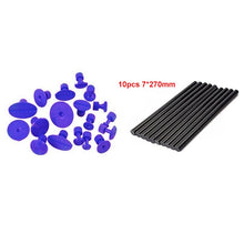 Load image into Gallery viewer, PDR Tools Car Paintless Dent Removal Tool Kit Dent Repair Puller Kit Slide Reverse Hammer Glue Tabs Suction Cups For Hail Damage