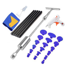 Load image into Gallery viewer, PDR Tools Car Paintless Dent Removal Tool Kit Dent Repair Puller Kit Slide Reverse Hammer Glue Tabs Suction Cups For Hail Damage